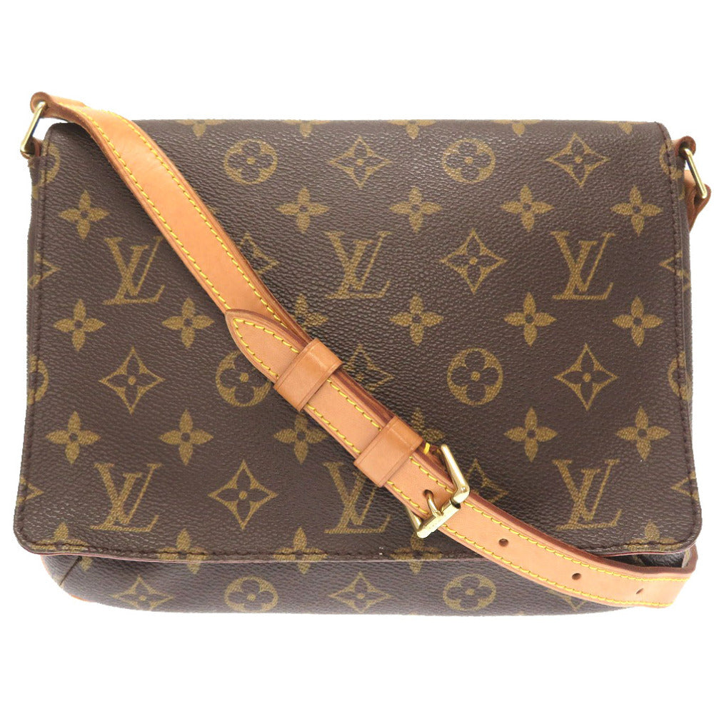 LOUIS VUITTON Shoulder Bag Monogram canvas Brown Monogram Musette Tango Short Strap Women