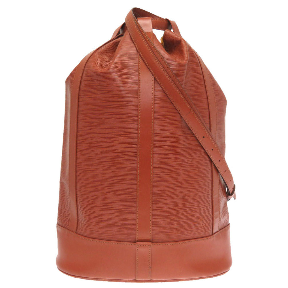 LOUIS VUITTON Shoulder Bag Epi Leather Kenya Brown Epi RandonneeGM Women(Unisex)