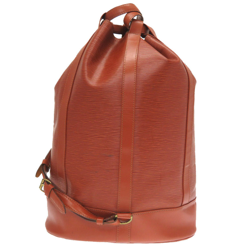 LOUIS VUITTON Shoulder Bag Epi Leather Kenya Brown Epi RandonneeGM Women(Unisex)