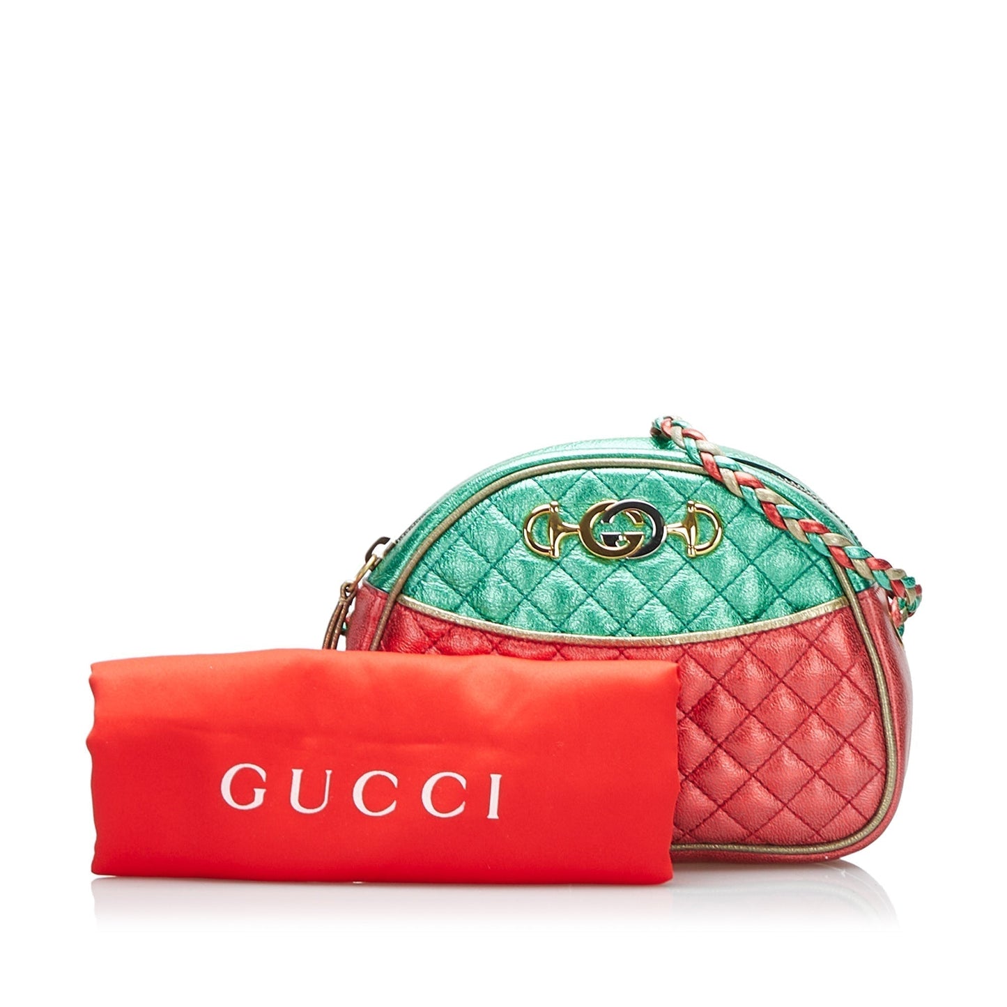 Gucci Leather Quilted Crossbody Style 2