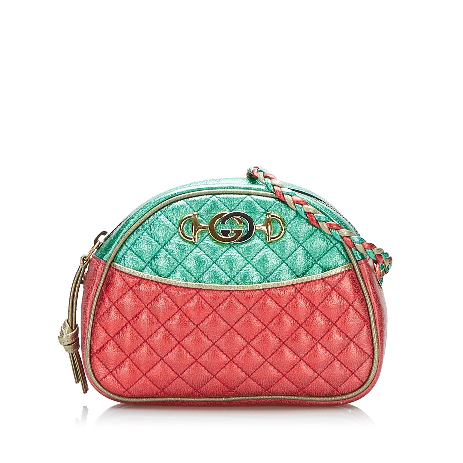 Gucci Leather Quilted Crossbody Style 2