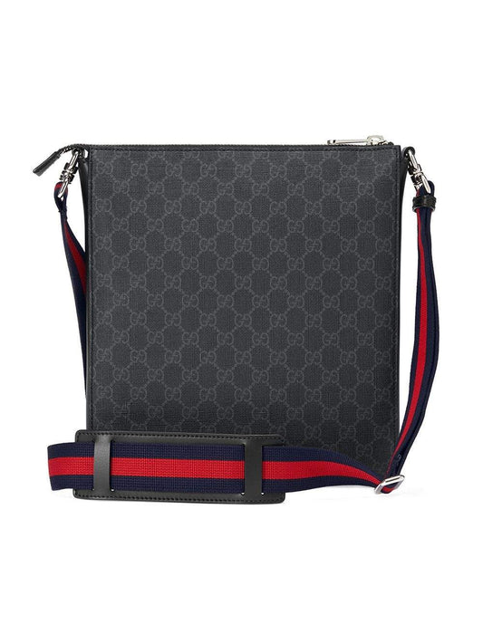 Gucci Monogram Nylon Leather Canvas Crossbody