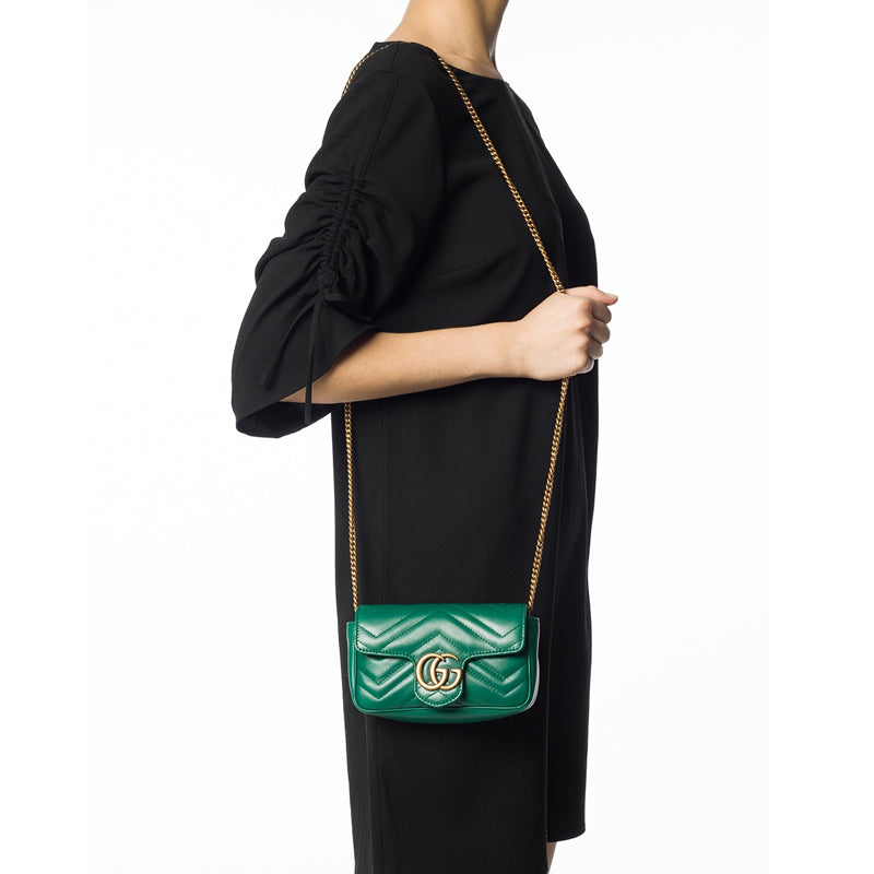 Gucci Quilted Chain Shoulder Bag