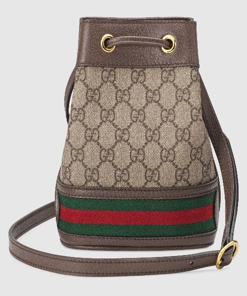 Gucci Monogram Leather Mini Crossbody