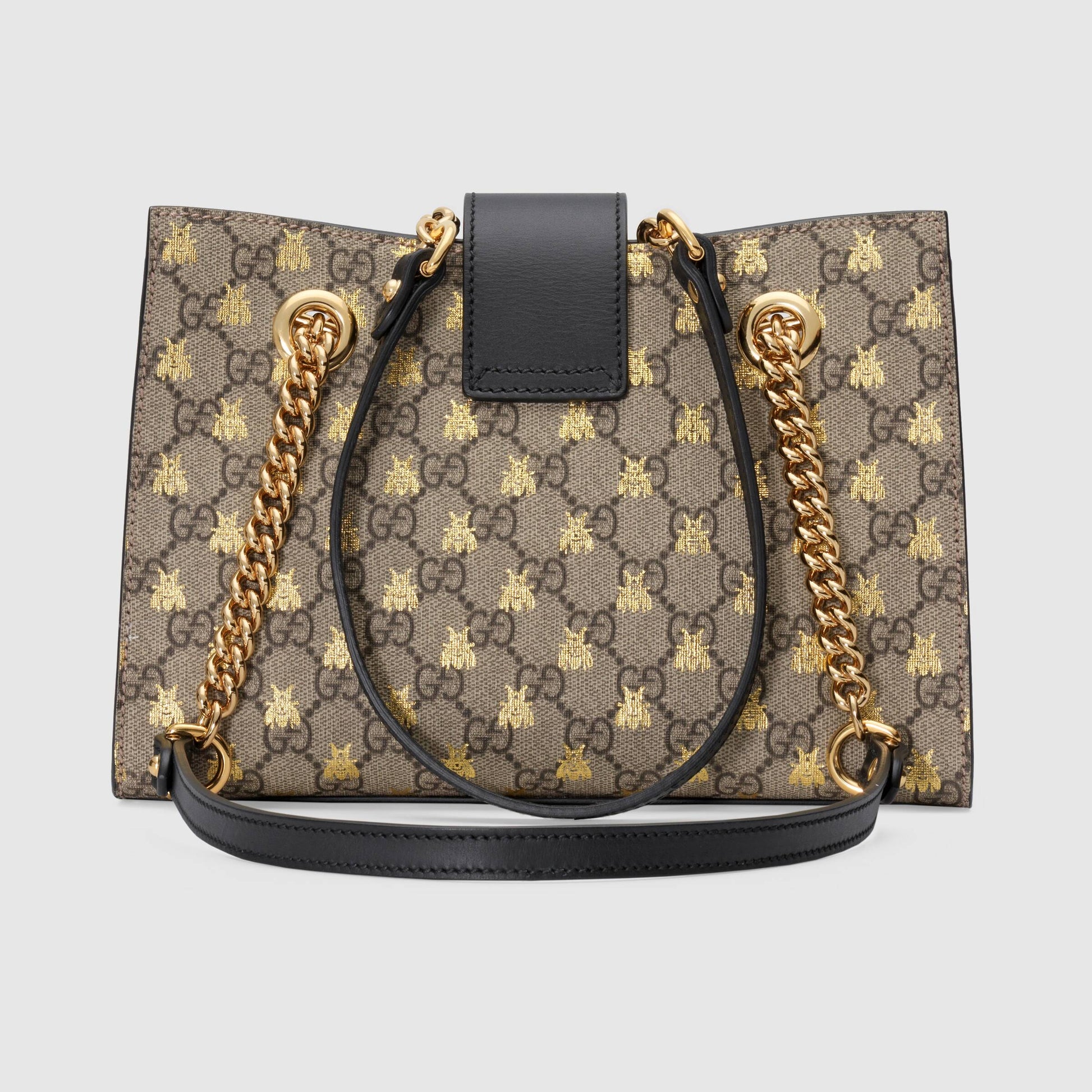 Gucci Monogram Chain Leather Crossbody