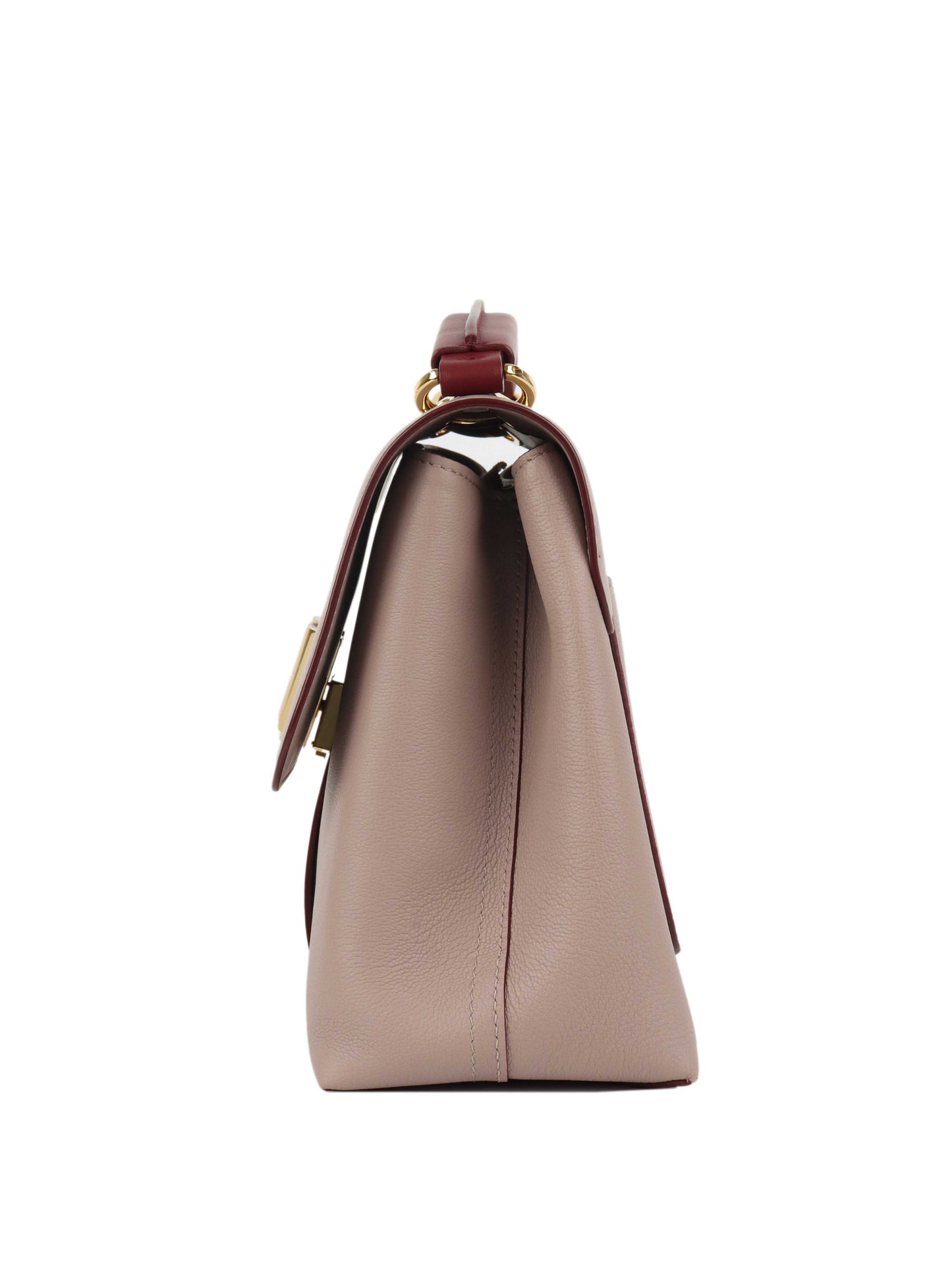 Louis Vuitton Taupe Red Very One Handle Bag