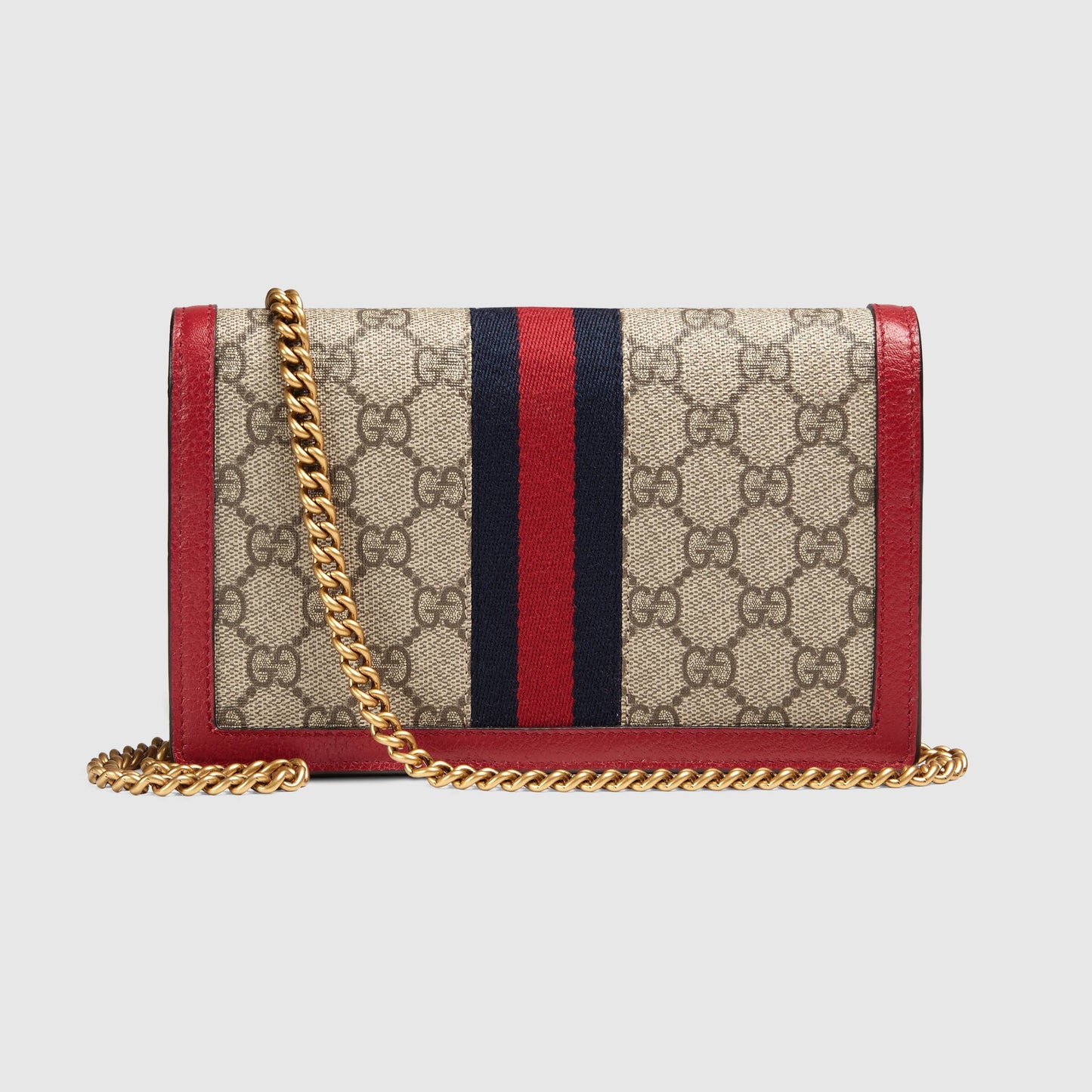 Gucci Monogram Chain Leather Crossbody