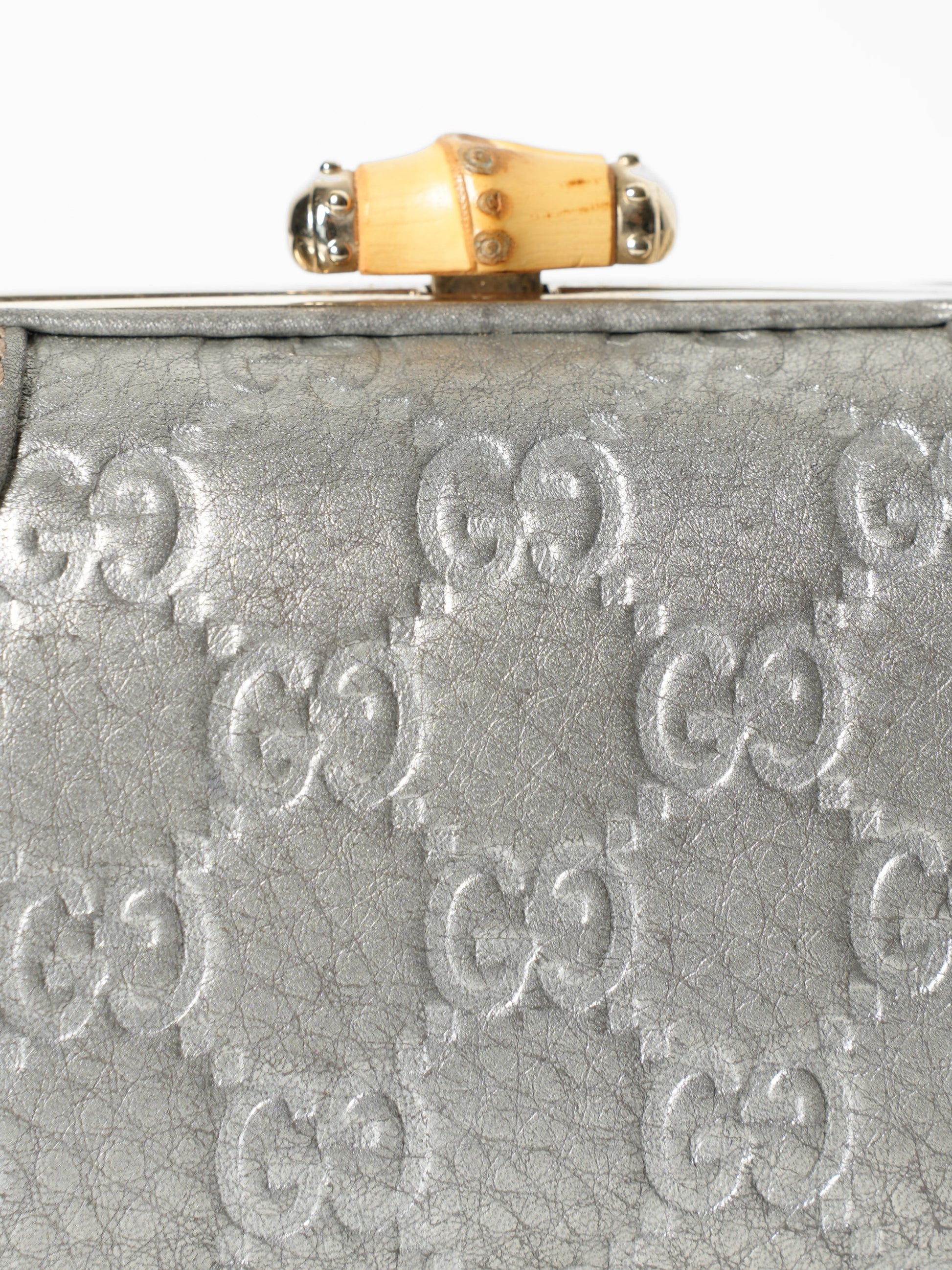 Gucci Lou Leather Clutch