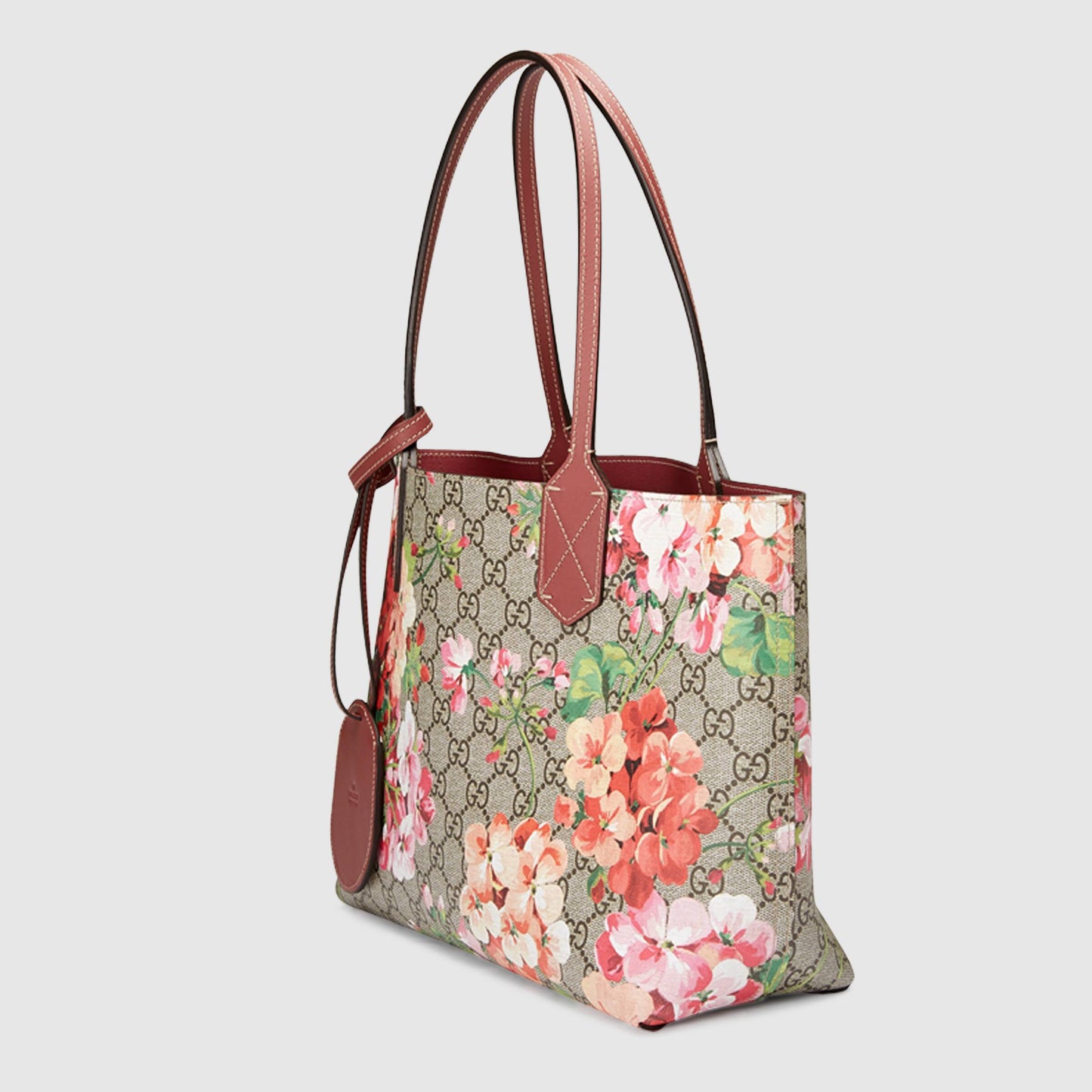Gucci Monogram Leather Tote