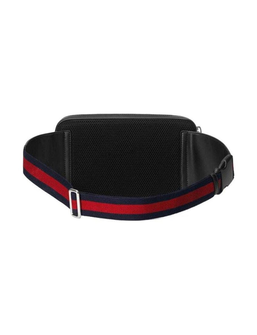 Gucci Leather Canvas Shoulder Bag Style 41