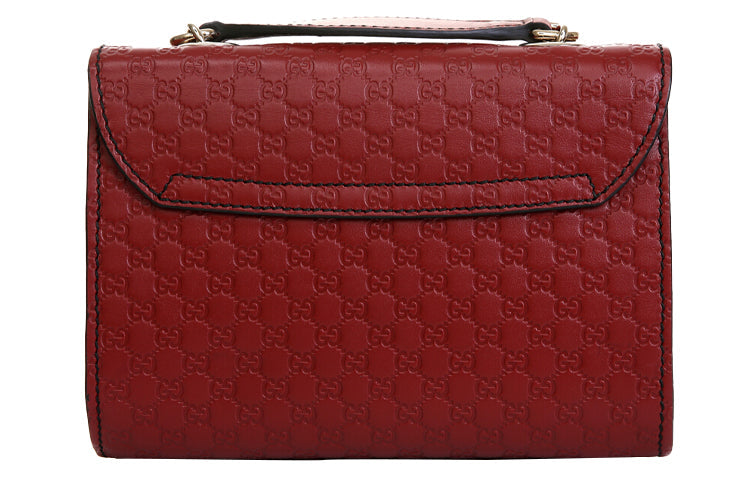 Gucci Chain Leather Shoulder Bag