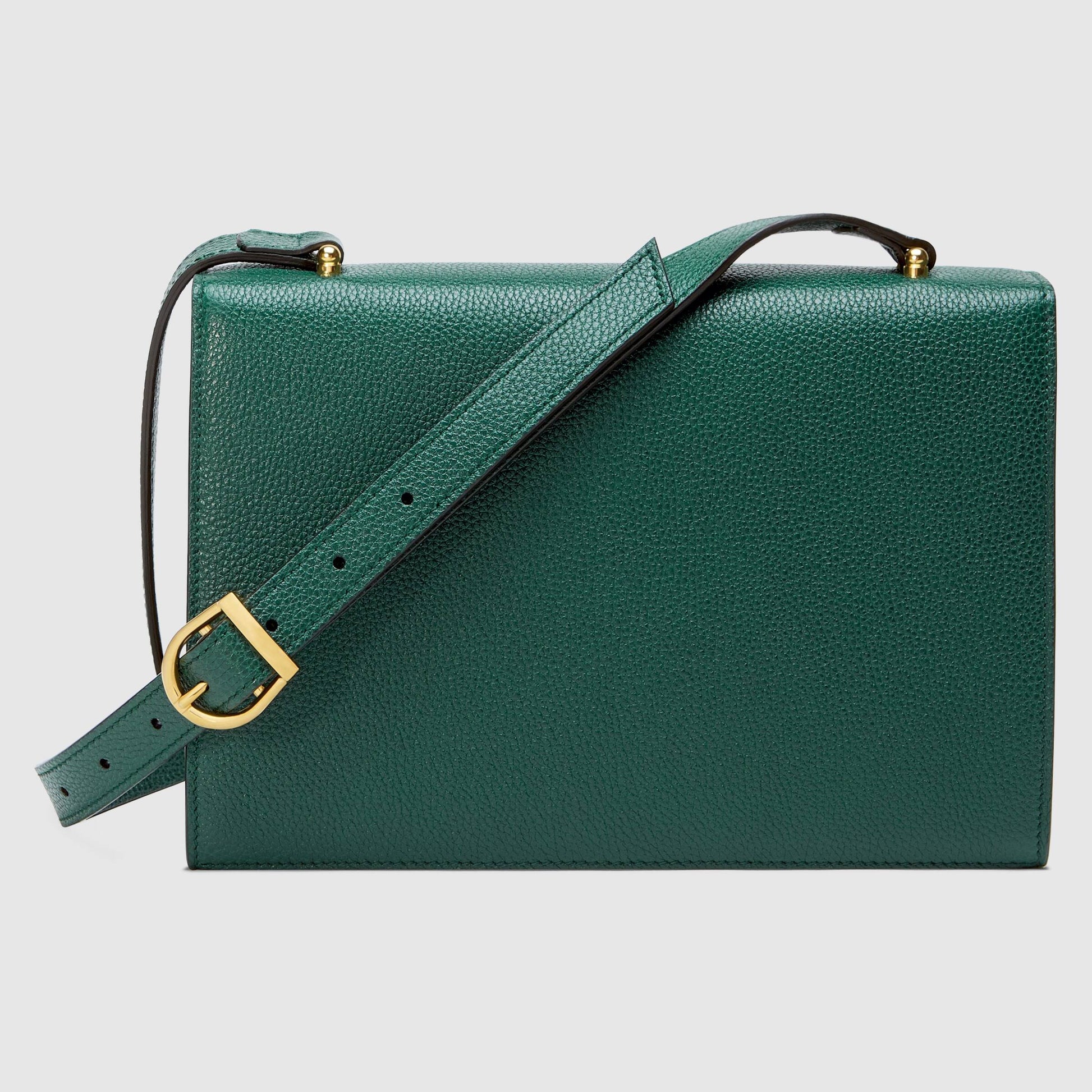 Gucci Monogram Chain Leather Crossbody