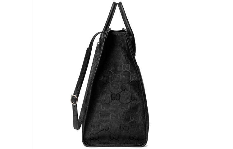 Gucci Nylon Leather Tote