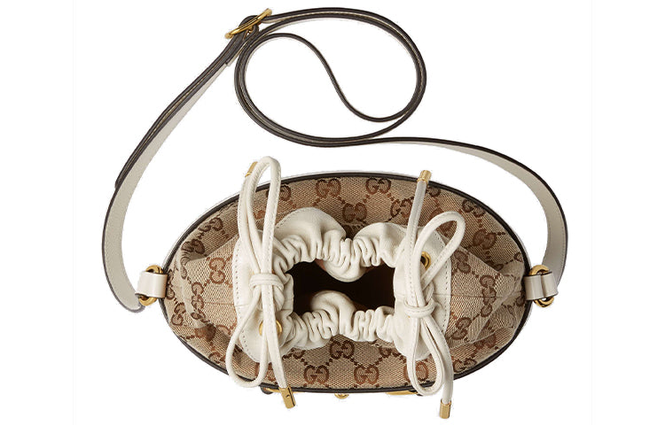 Gucci Leather Canvas Crossbody