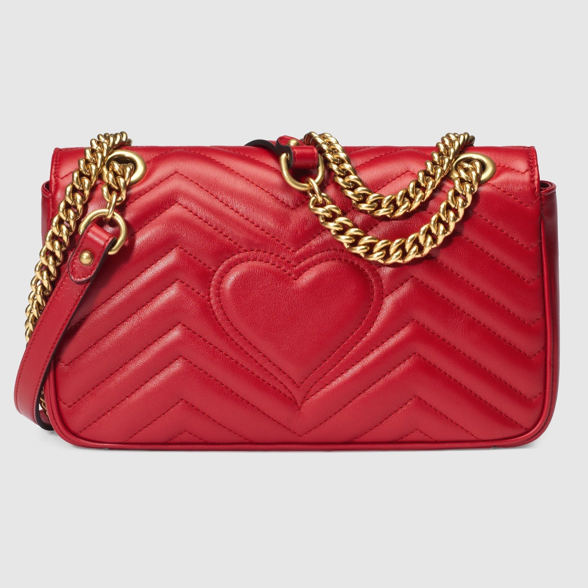 Gucci Monogram Chain Leather Crossbody