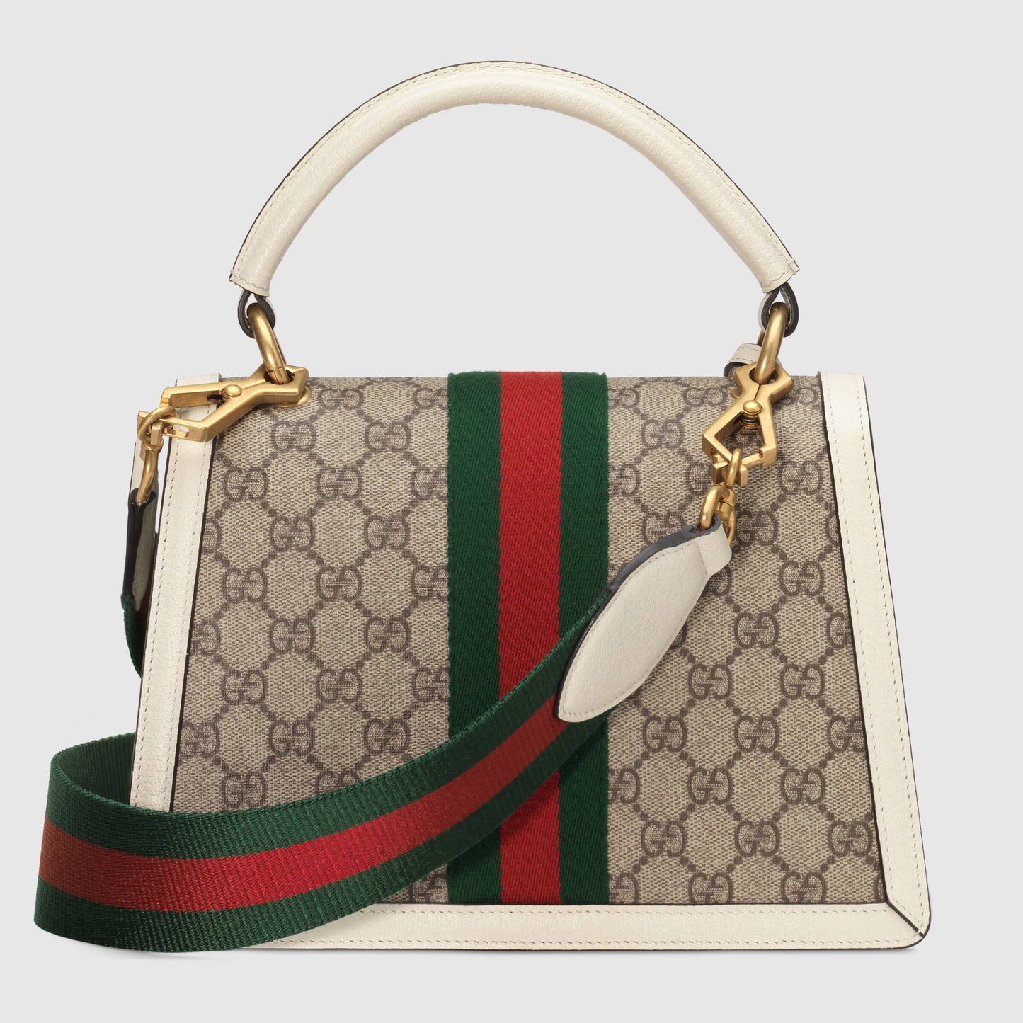 Gucci Monogram Leather Canvas Crossbody