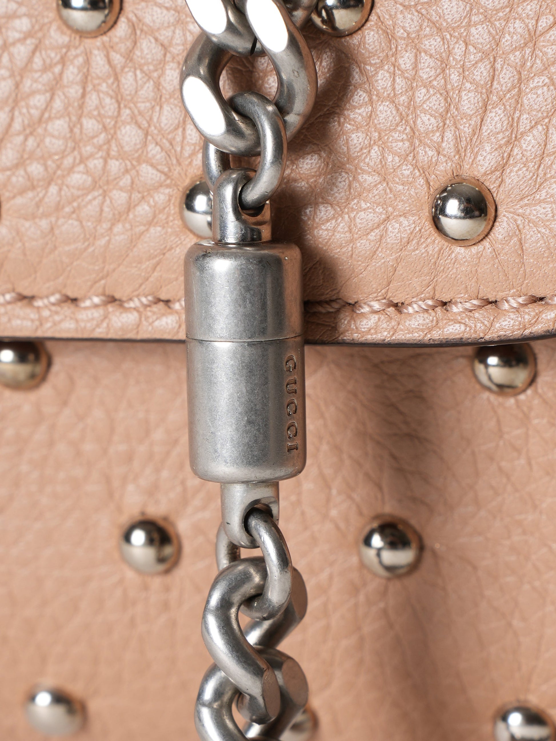 Gucci Lou Chain Leather Crossbody