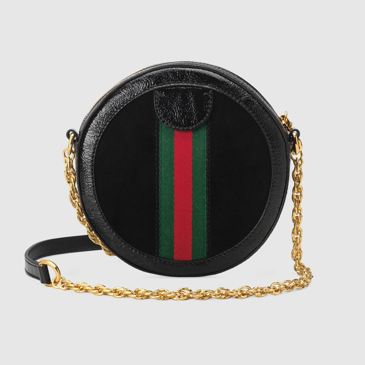 Gucci Monogram Chain Leather Crossbody
