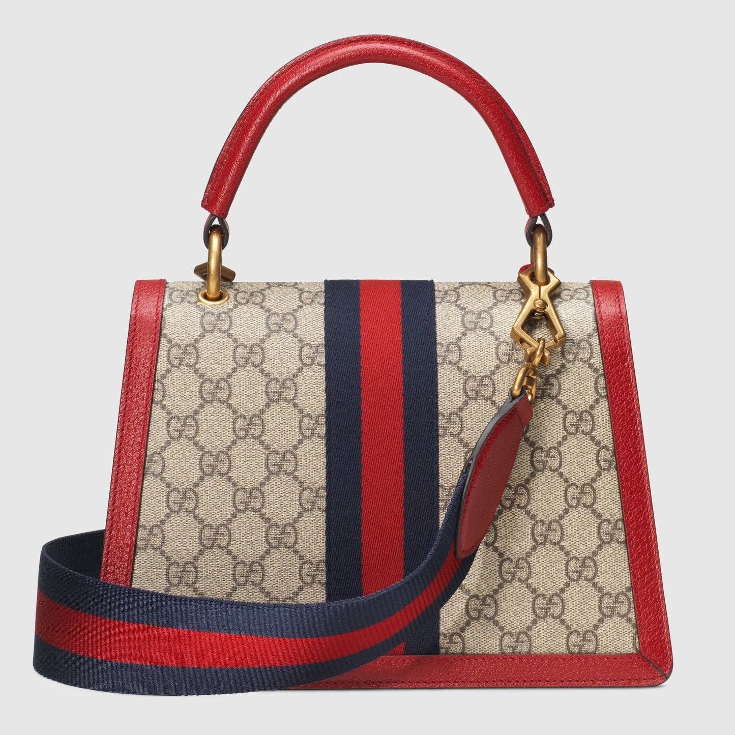 Gucci Monogram Leather Canvas Crossbody