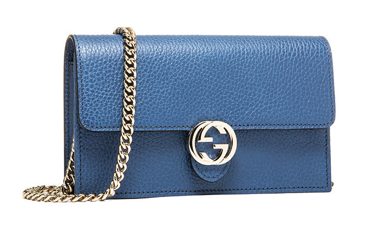 Gucci Chain Leather Crossbody