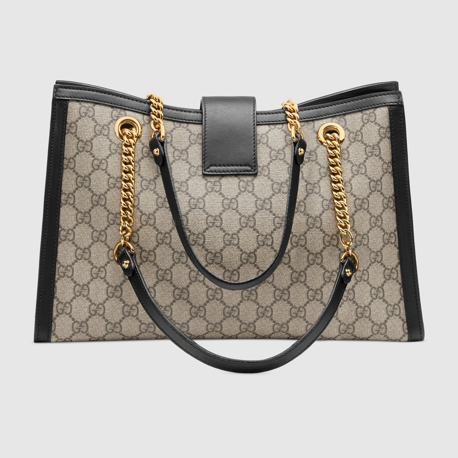 Gucci Monogram Chain Leather Crossbody