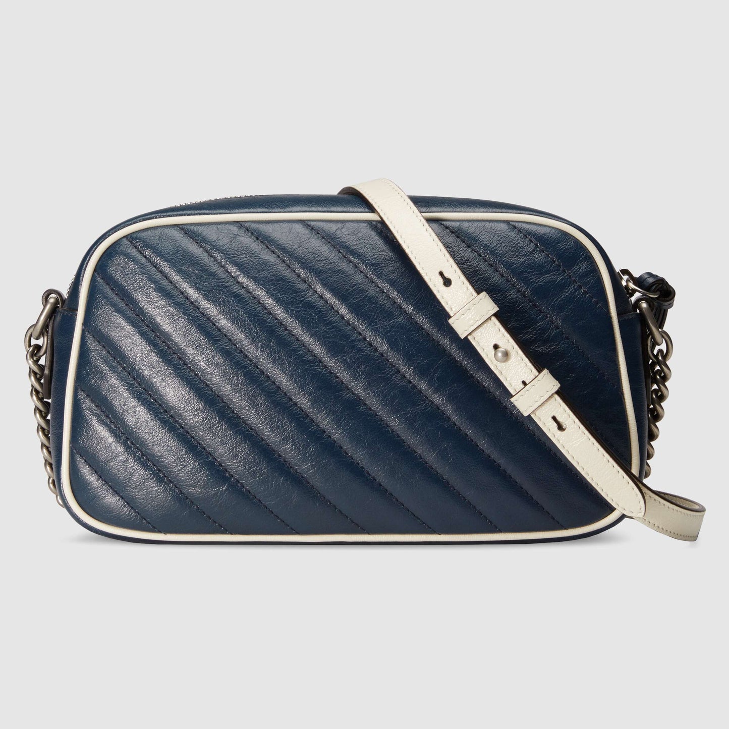 Gucci Monogram Twist Chain Leather Crossbody