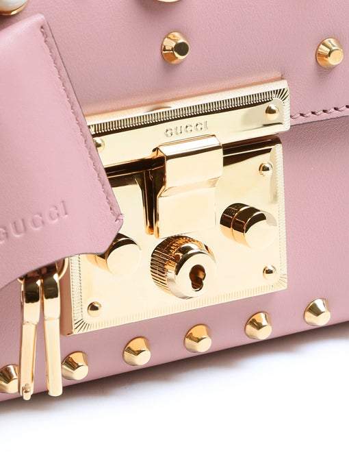 Gucci Monogram Chain Leather Crossbody