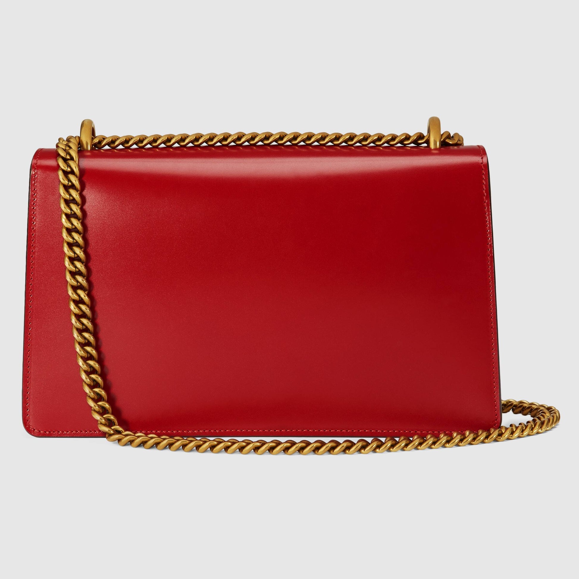 Gucci Monogram Chain Leather Crossbody