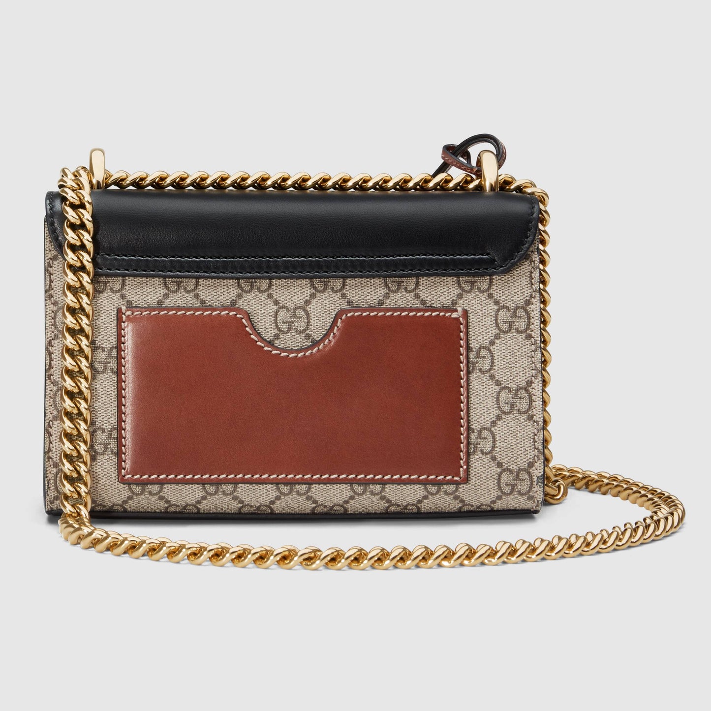 Gucci Monogram Chain Leather Crossbody
