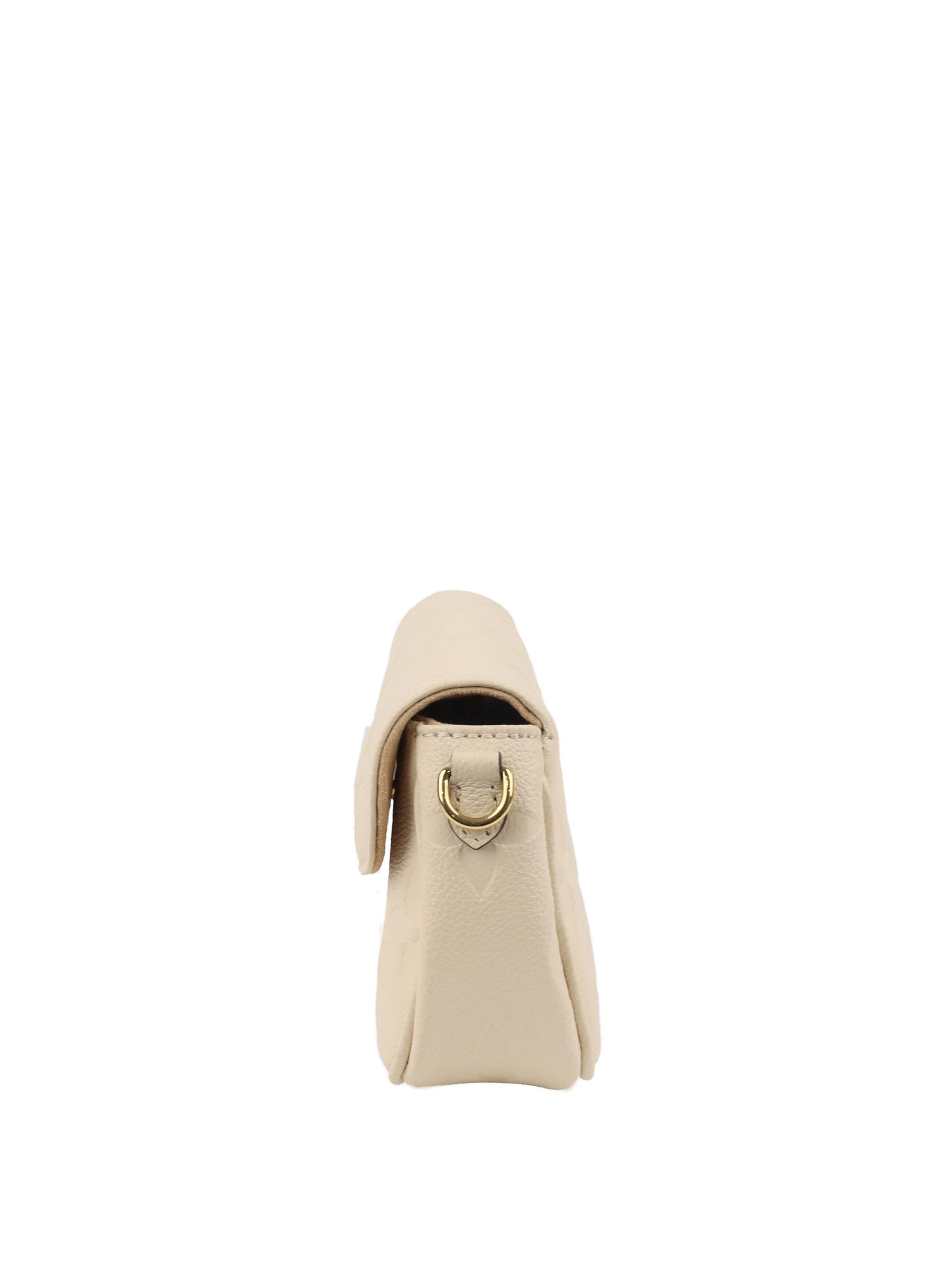 Louis Vuitton Cream Monogram Wallet on Chain Ivy