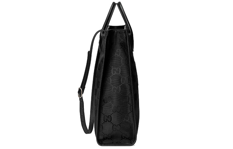 Gucci Nylon Leather Tote