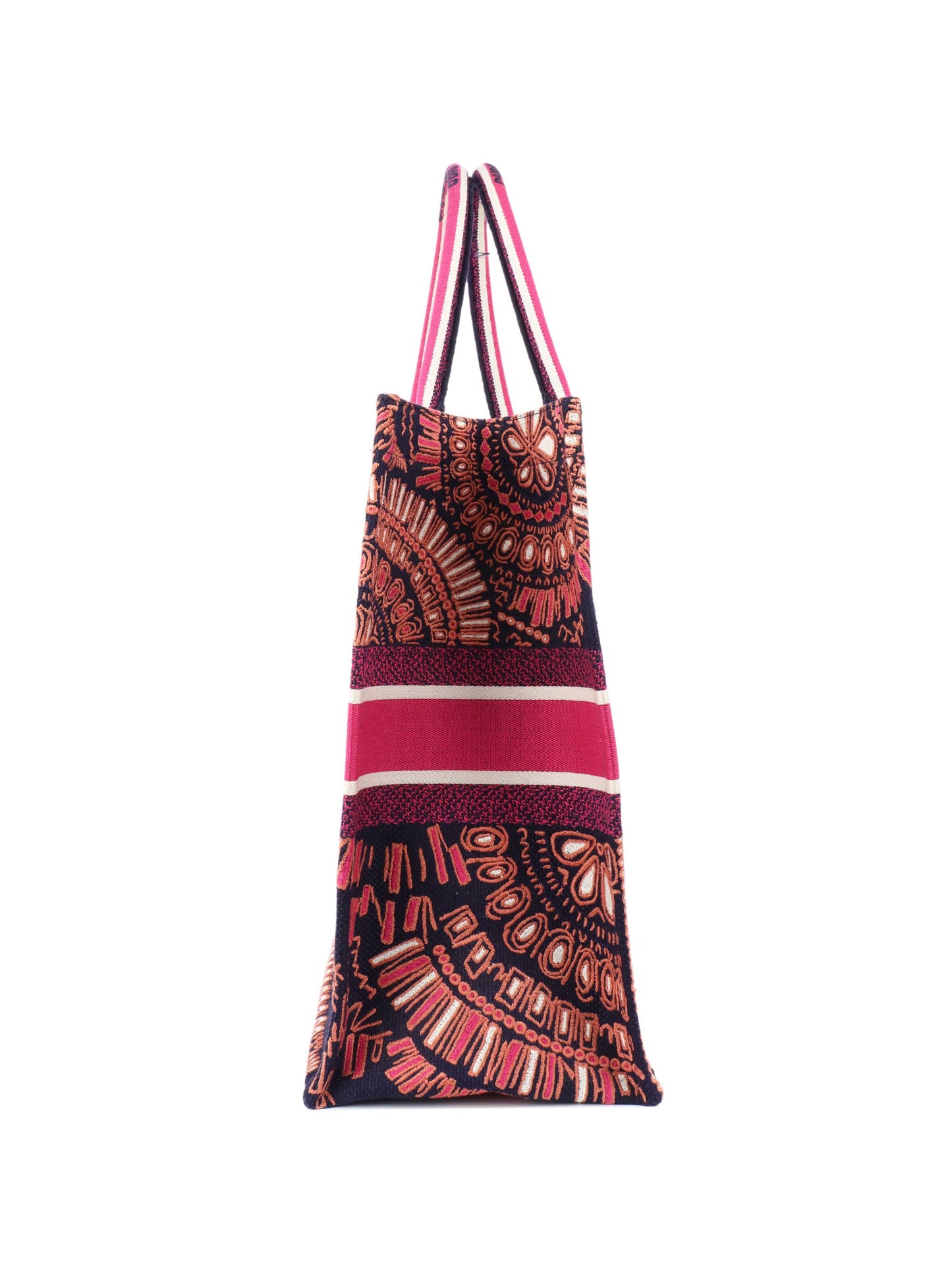 Dior Limited Edition Animal Embroidered Large Book Tote.