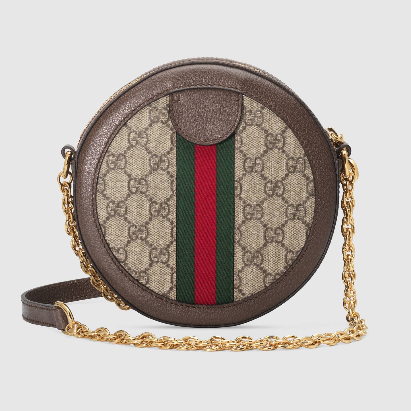 Gucci Monogram Chain Leather Crossbody
