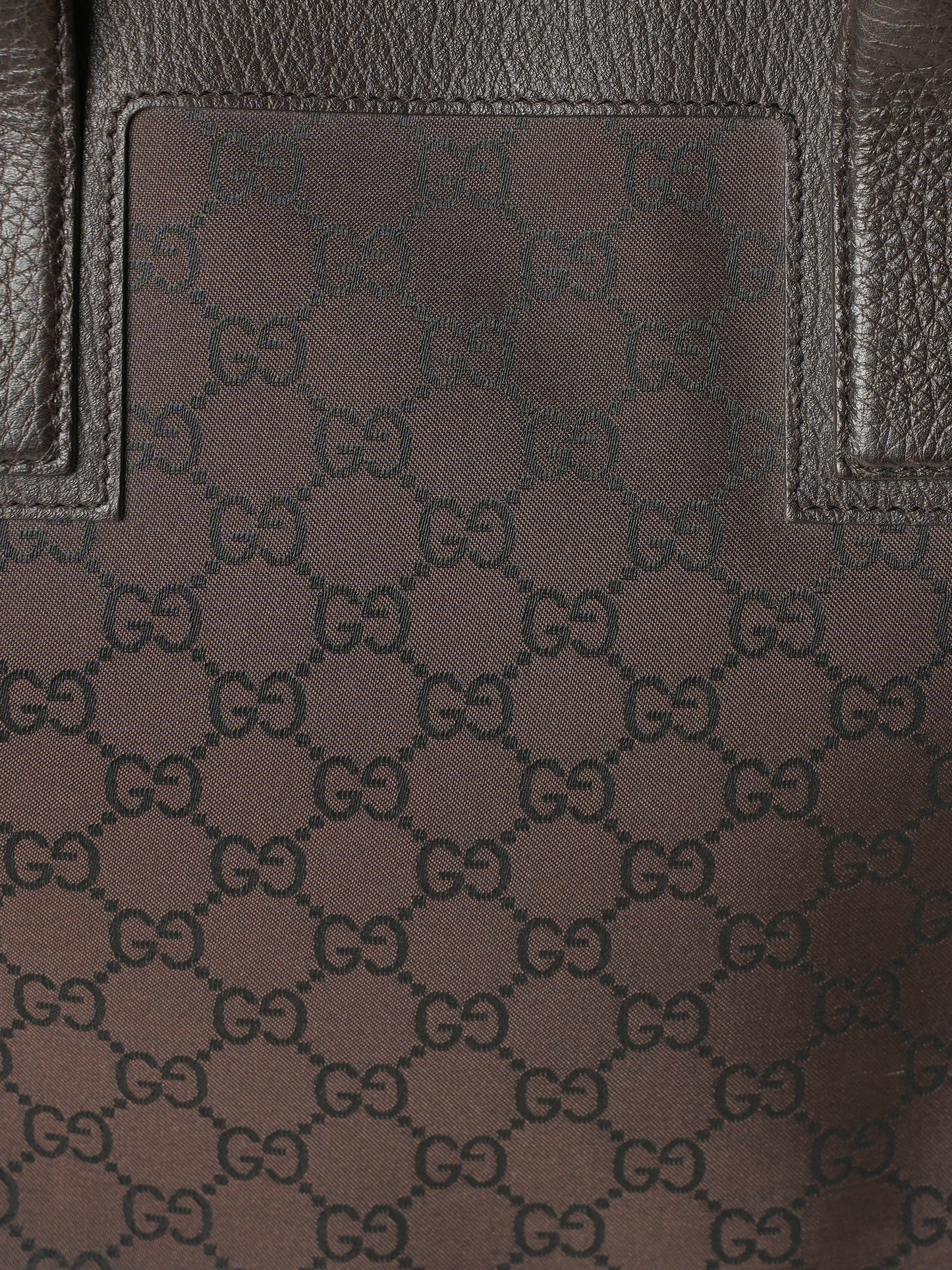 Gucci Lou Monogram Leather Tote