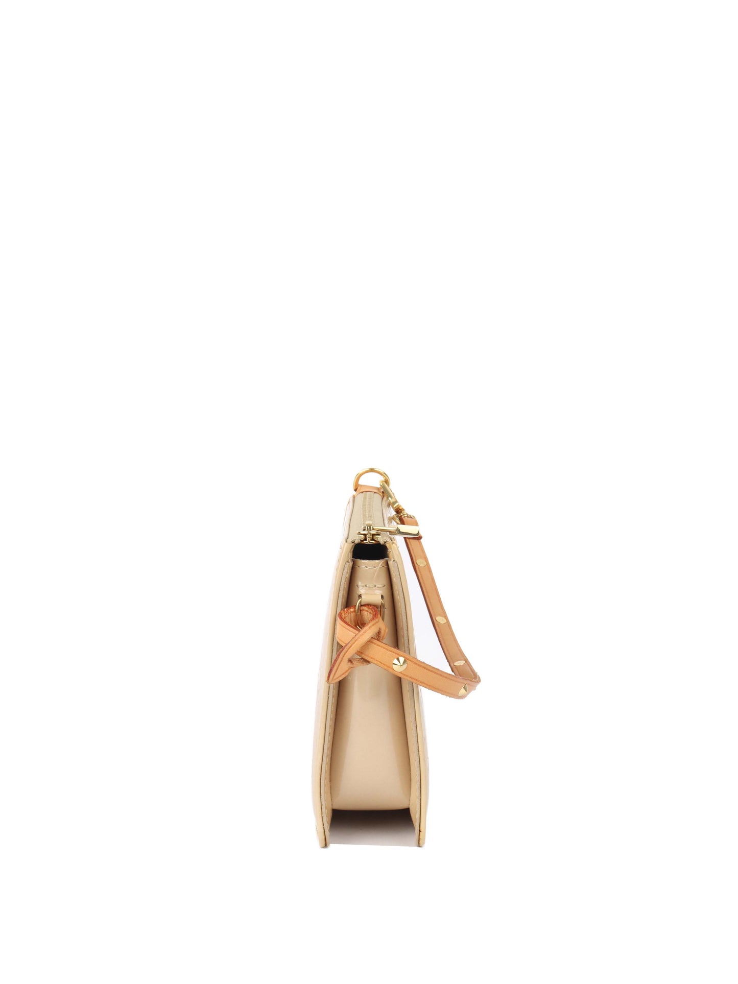 Louis Vuitton Beige Monogram Vernis Lexington Pochette