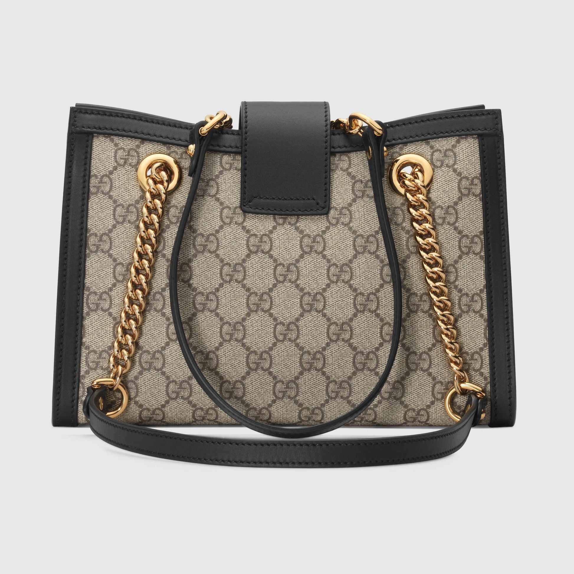 Gucci Monogram Chain Leather Crossbody