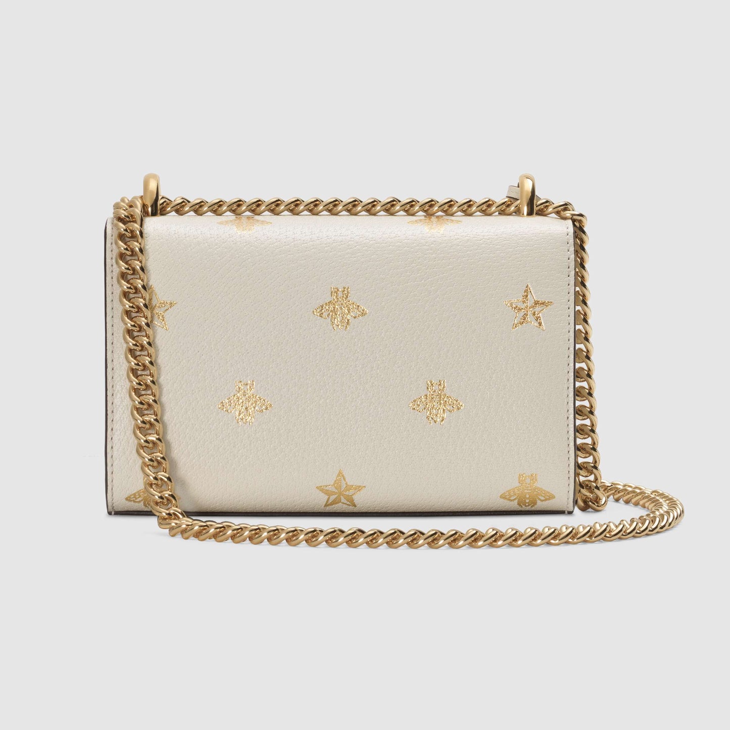 Gucci Monogram Chain Leather Crossbody