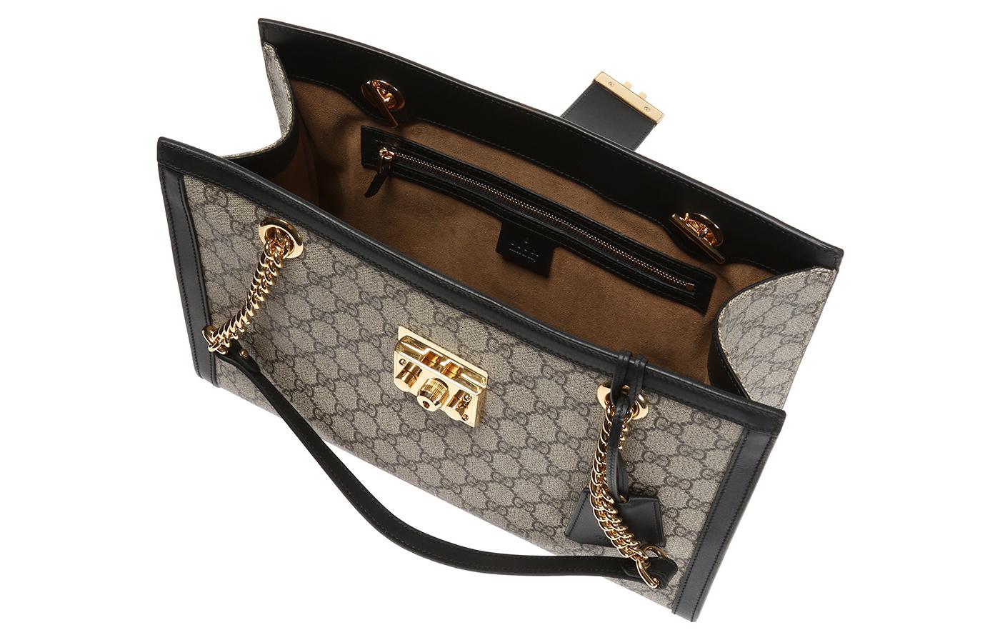 Gucci Chain Canvas Tote