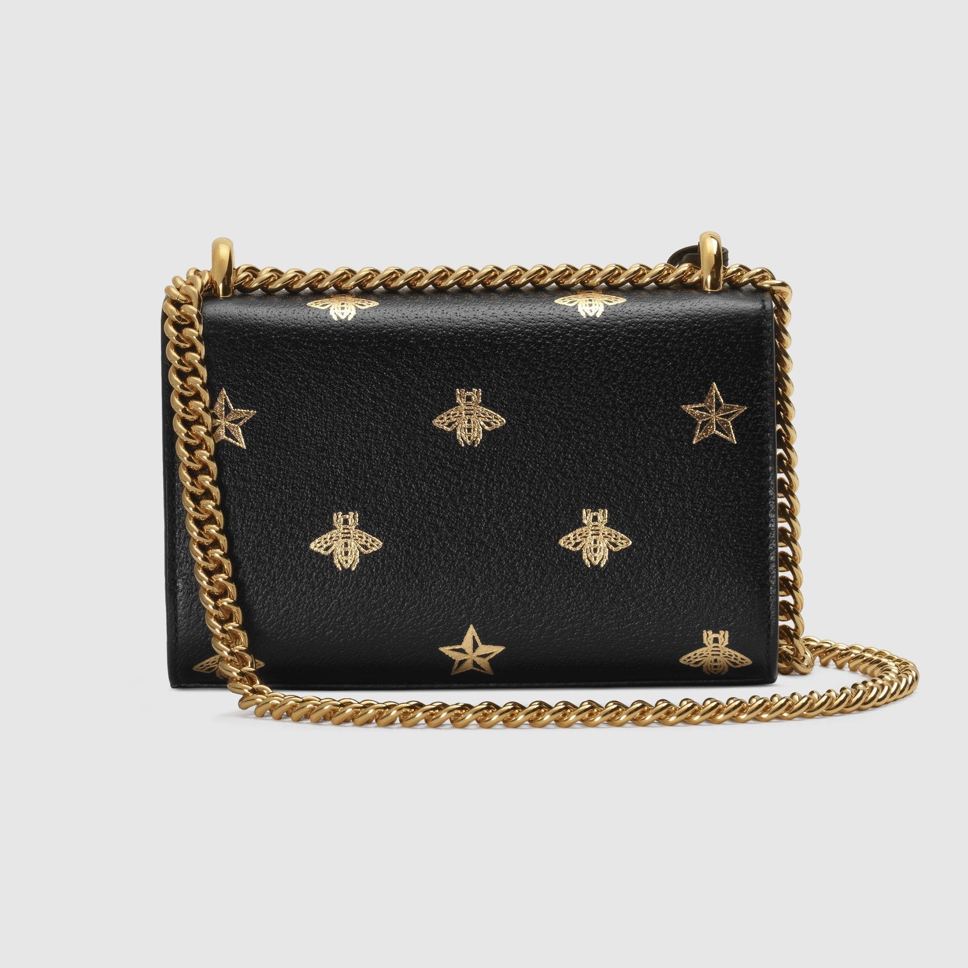 Gucci Monogram Chain Leather Crossbody