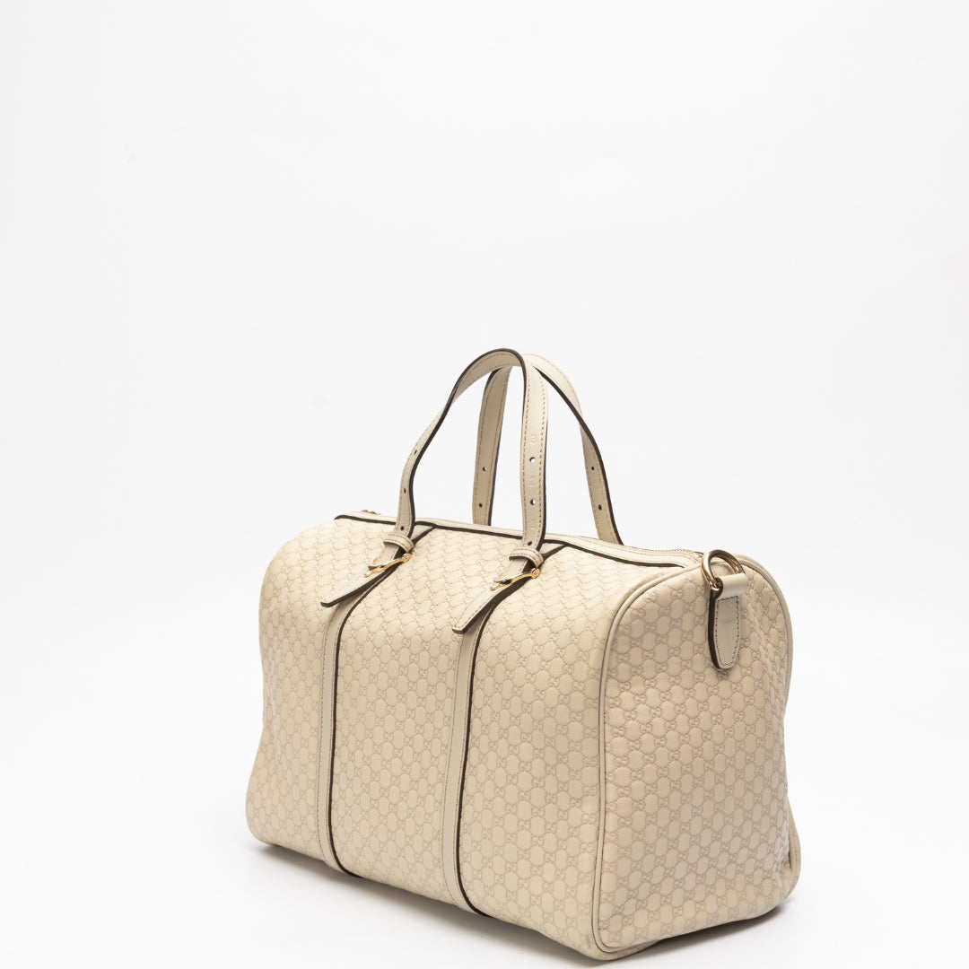 Gucci Monogram Leather Handbag