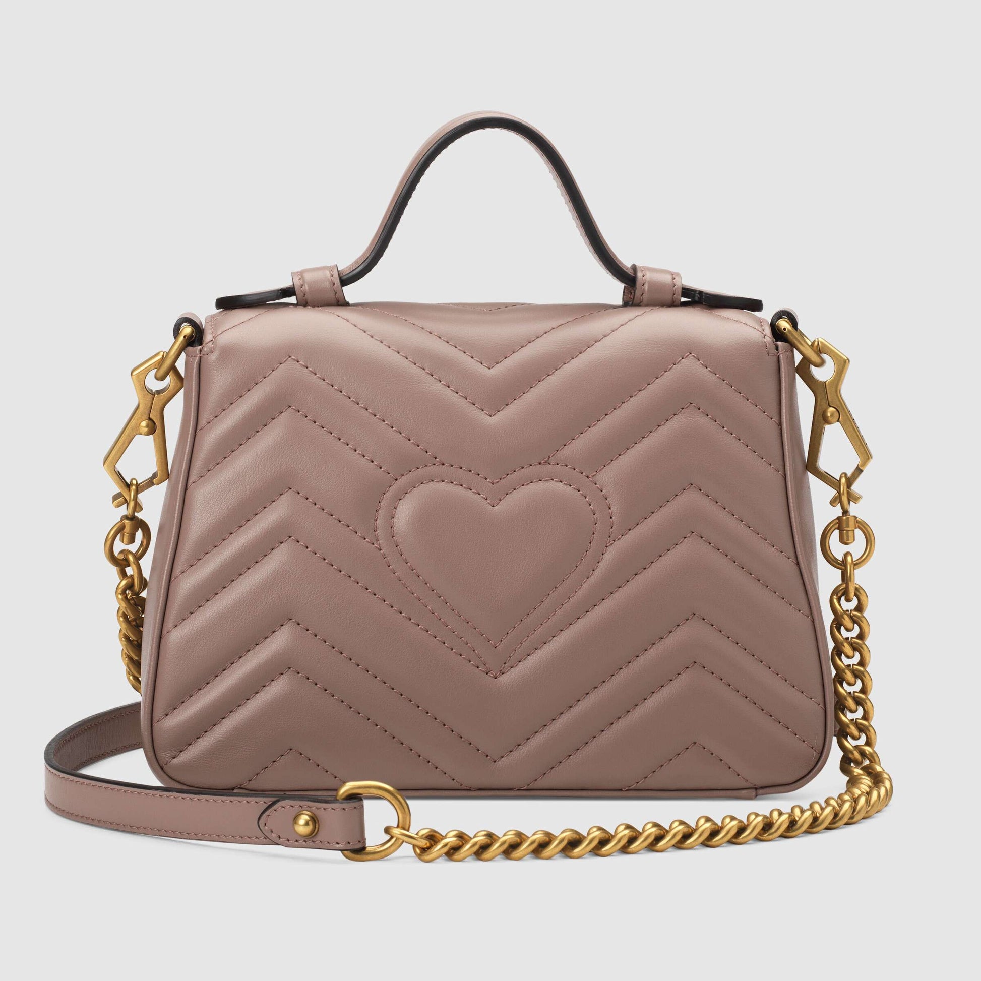 Gucci Monogram Chain Leather Crossbody