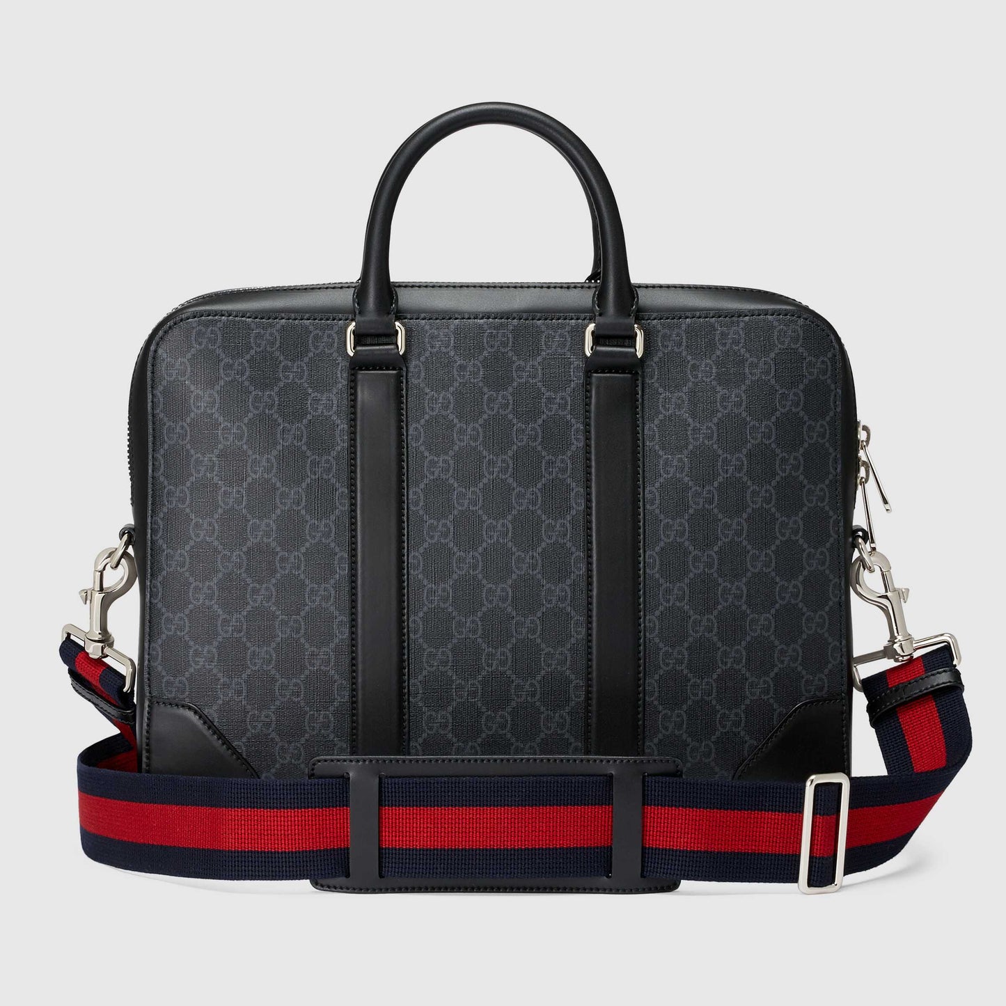 Gucci Monogram Nylon Leather Canvas Crossbody