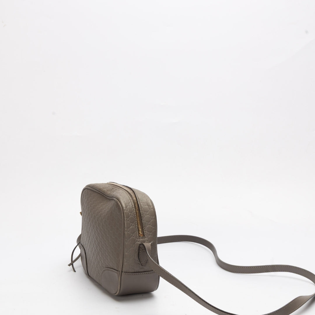 Gucci Monogram Leather Mini Shoulder Bag