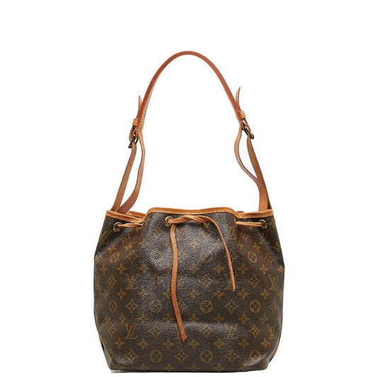 Louis Vuitton Monograms M40818 Brown PVC Leather Louis Vuitton