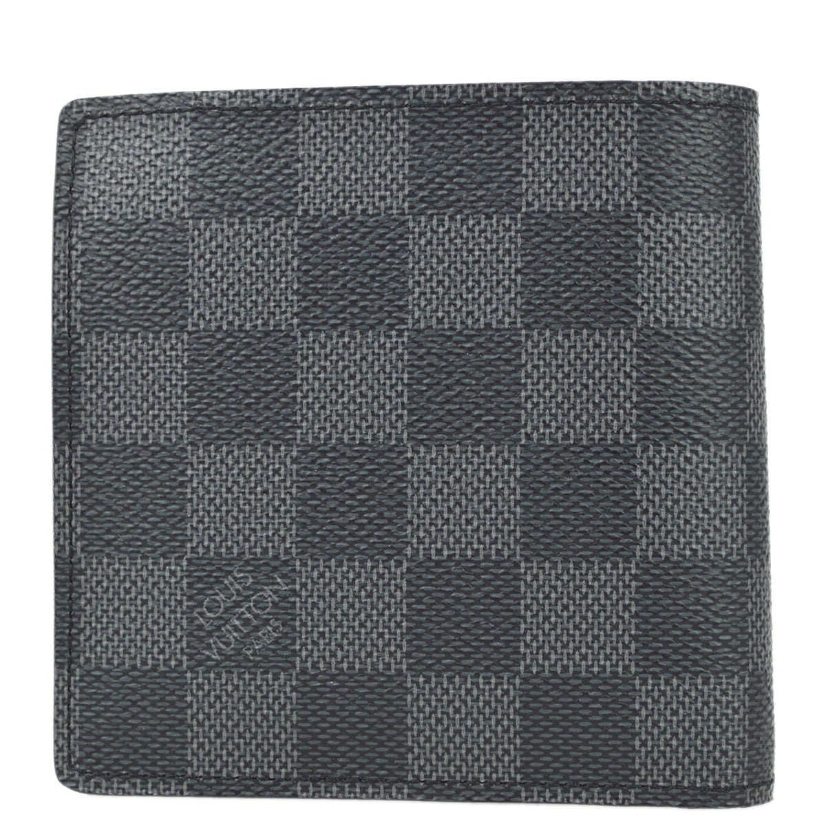 Louis Vuitton 2000 Damier Graphite Portefeuille Marco Crossbody