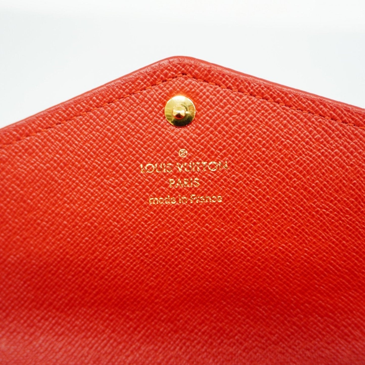 Louis Vuitton Cerise Long Wallet (Bi-Fold)