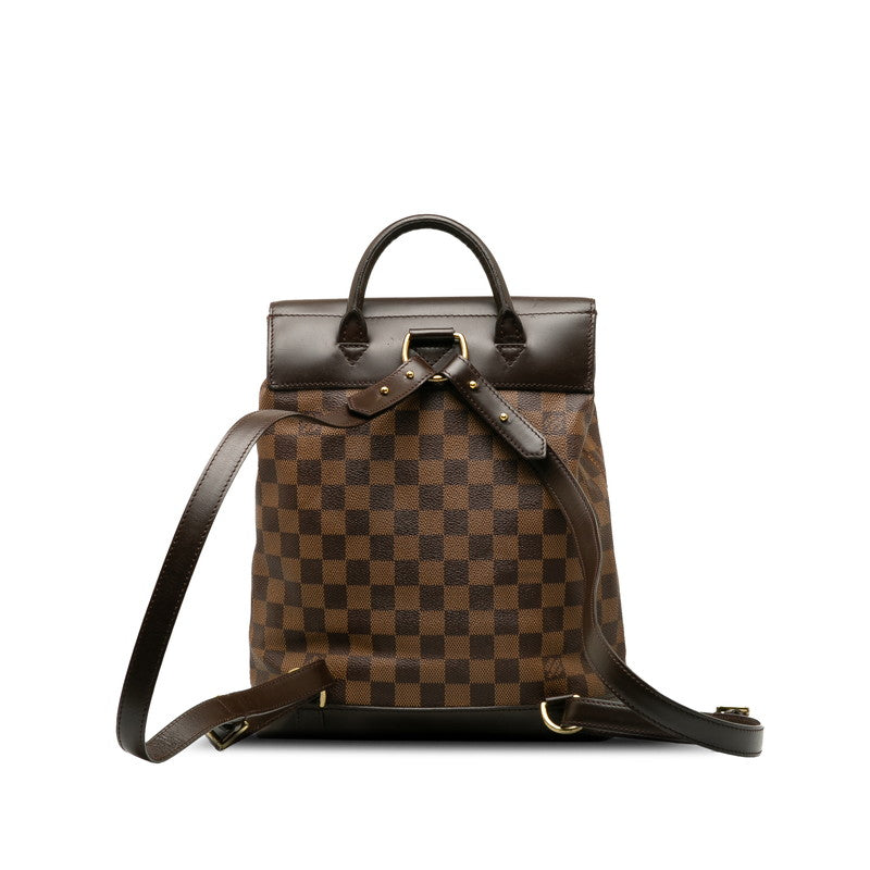 Louis vuitton Damière N51132 Daypack PVC/Leather Brown