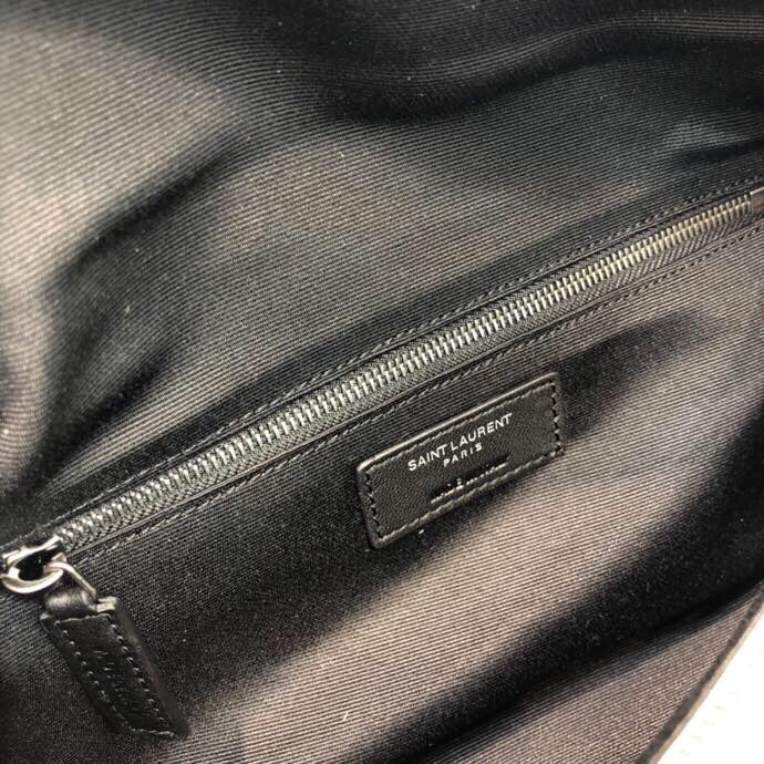 Yves Saint Laurent Niki Medium Crinkled Shoulder Bag