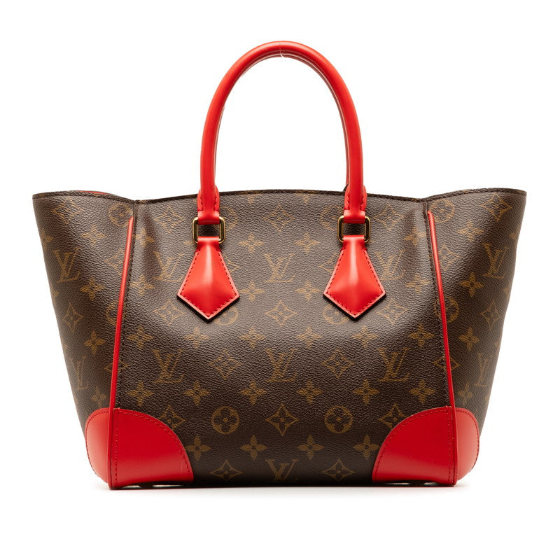 Louis Vuitton Monogram Phoenix PM Handbag M41537 Cochlear Red Brown PVC Leather Louis Vuitton