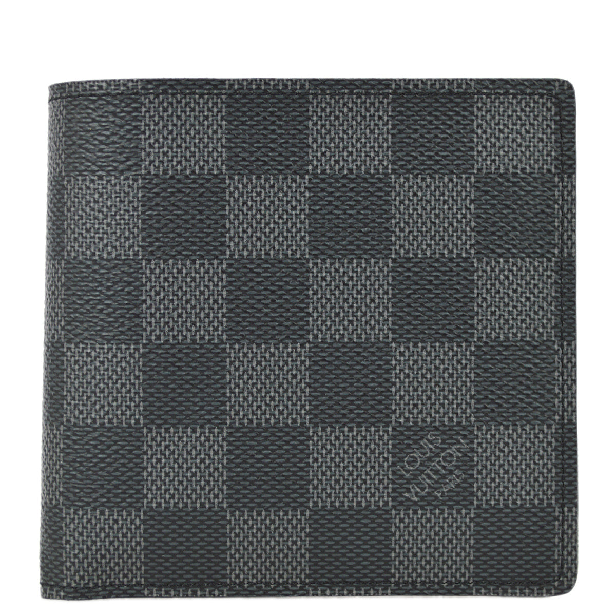 Louis Vuitton 2000 Damier Graphite Portefeuille Marco Crossbody